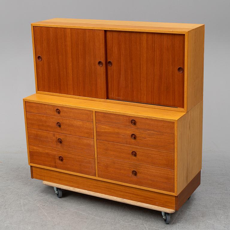 BØRGE MOGENSEN, an'Öresund' two-piece cabinet, Karl Andersson & Söner, 1960's/70's.