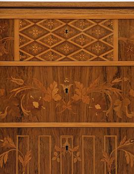 Carl Malmsten, byrå, utförd av snickarmästare Albin Johansson, Stockholm, 1943.