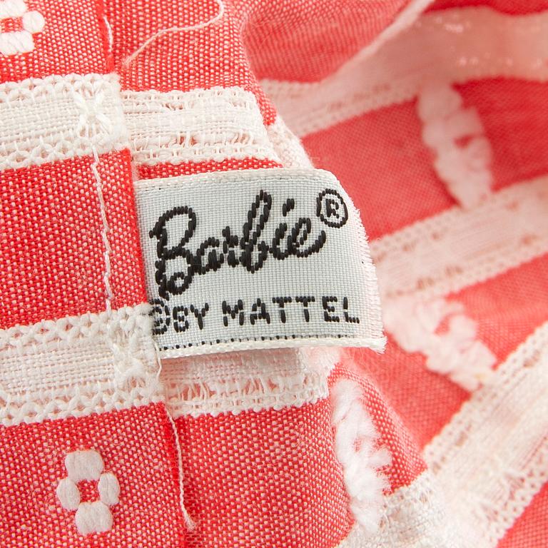 Barbie clothes 4 sets. Vintage, including "Busy Morning" Mattel 1963, "Winter Holiday", Mattel 1959-63.