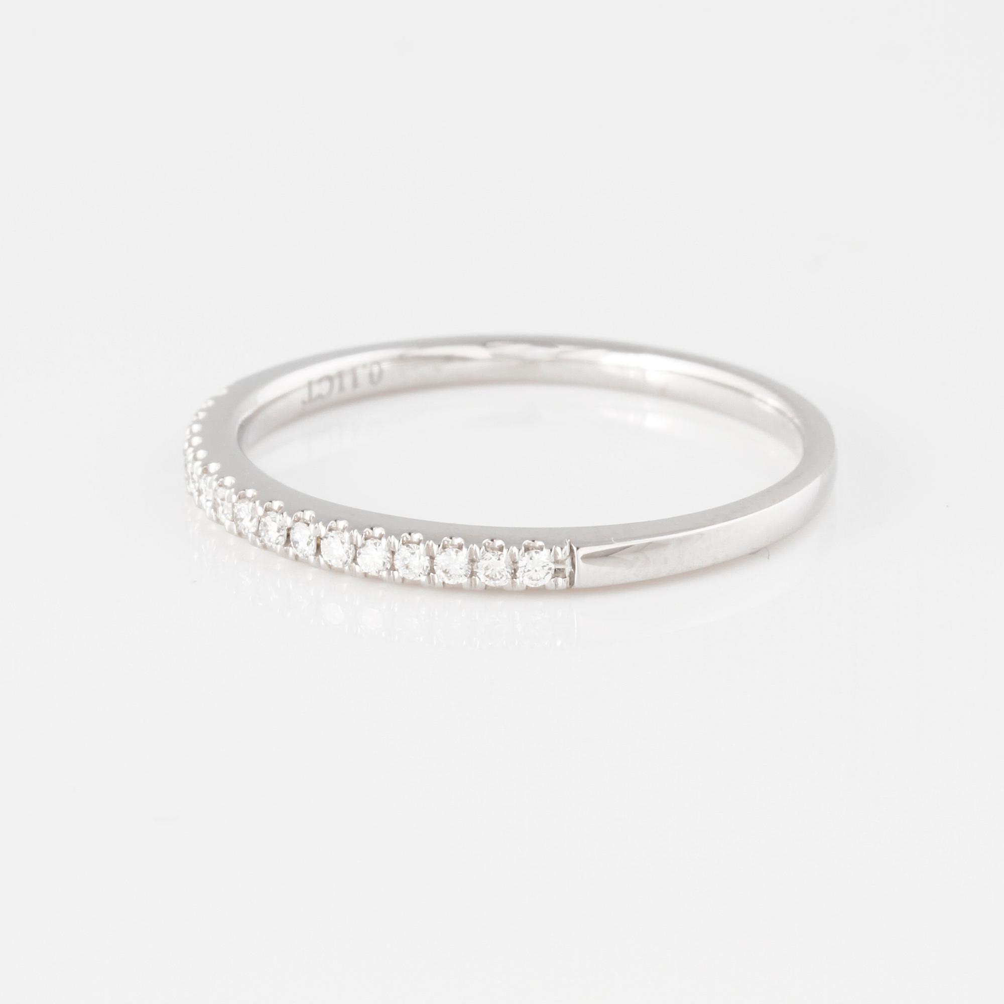 RING, med briljantslipade diamanter ca 0.10 ct.