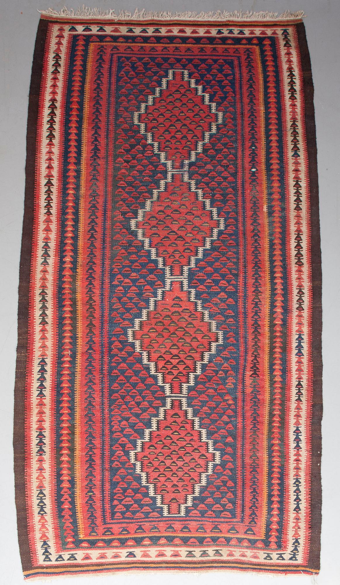 MATTA, Kelim, old, ca 280x144 cm.