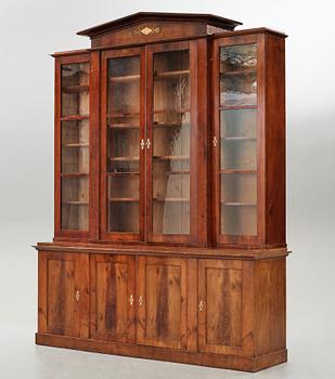 A Swedish Empire bookcabinet.