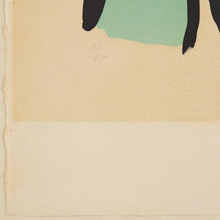 Fernand Léger, "La femme et la fleur".