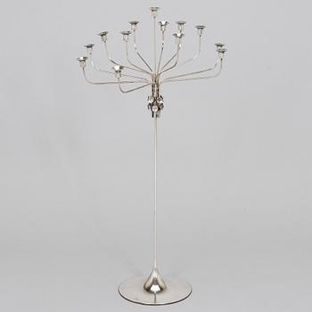 Tapio Wirkkala, kandelaber "TW412", silver Kultakeskus, Tavastehus 1985.