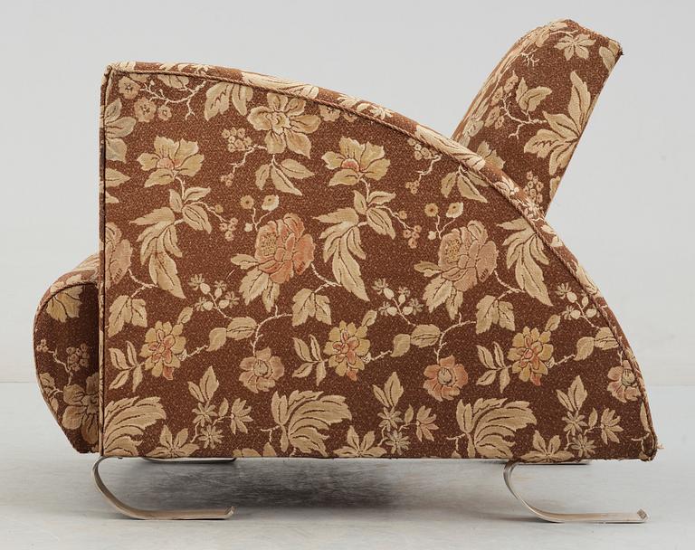 FÅTÖLJ, art deco, 1930-tal.