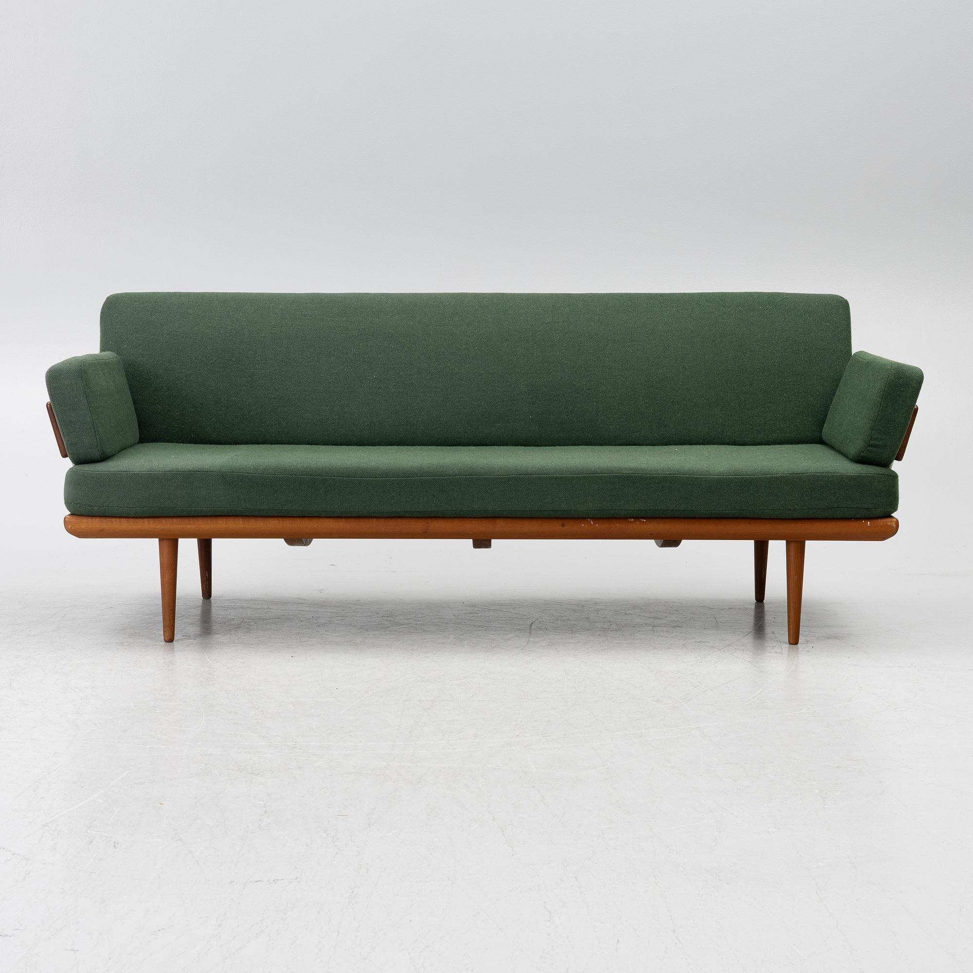 Peter Hvidt & Orla Mølgaard Nielsen, a 'Minerva' sofa, France & Son, Denmark, 1950's/60's.