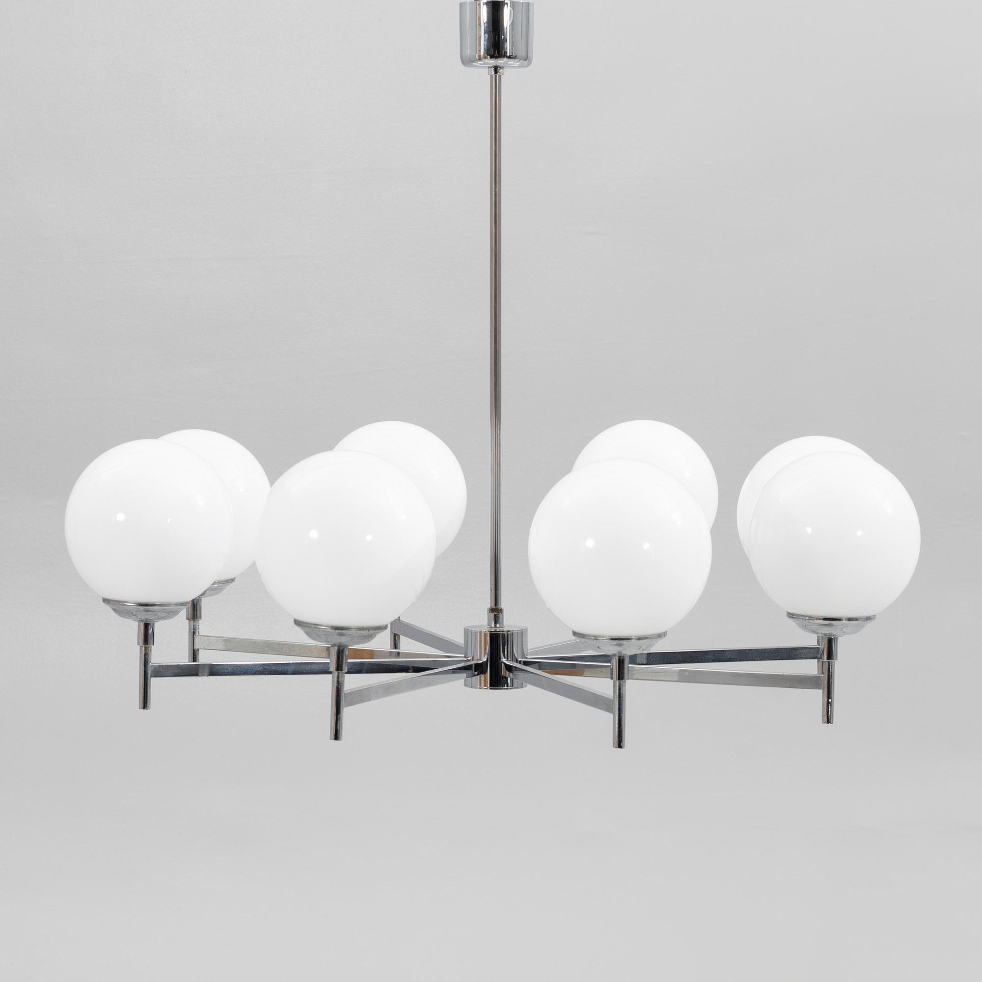 Ceiling lamp, second half of the 20th century.