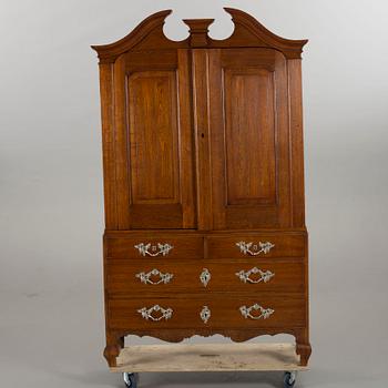 A Swedish mid 1700's cupboard.