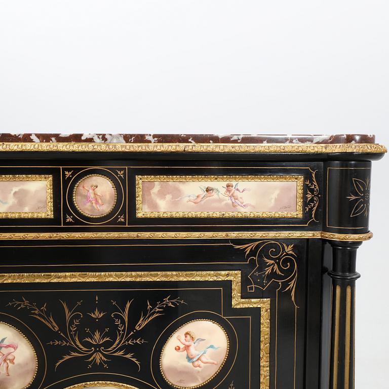 Cabinet Napoleon III France, late 19th century.