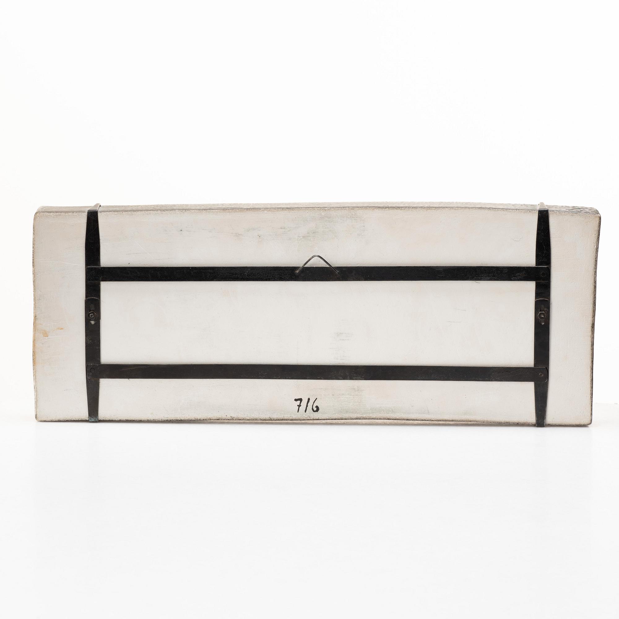 väggrelief, Rörstrand, 1954-58, nr 716.