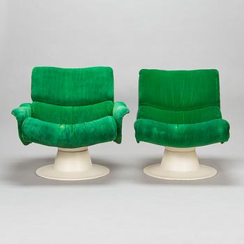 Yrjö Kukkapuro, a 6 pcs 1970's 'Saturnus seating group for Haimi.