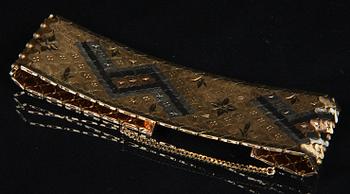 ARMLÄNK, 18k guld, 70 g.