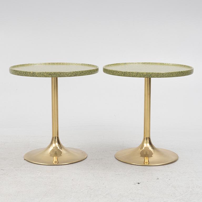 A pair of sidetables, Johanson Design, 1960s/70s.