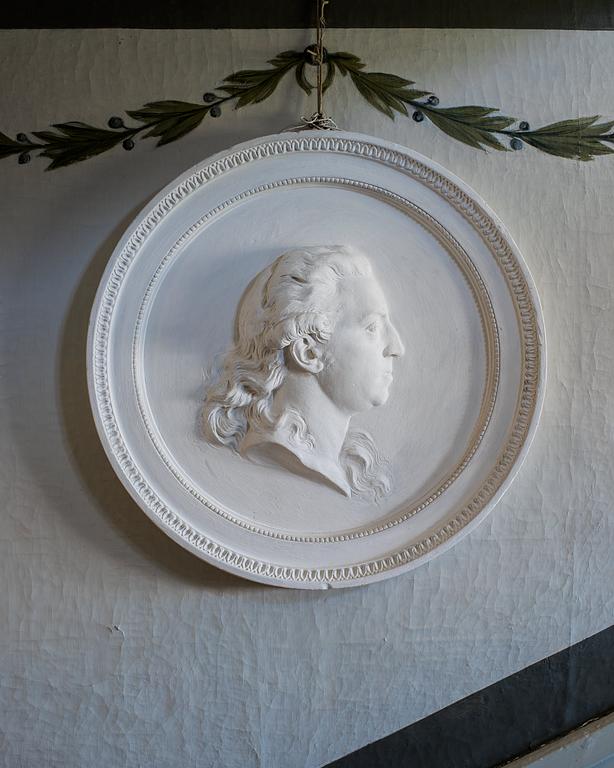 Johan Tobias Sergel, Medallion depicting Nils Silfverschiöld (1753–1813) 1786.