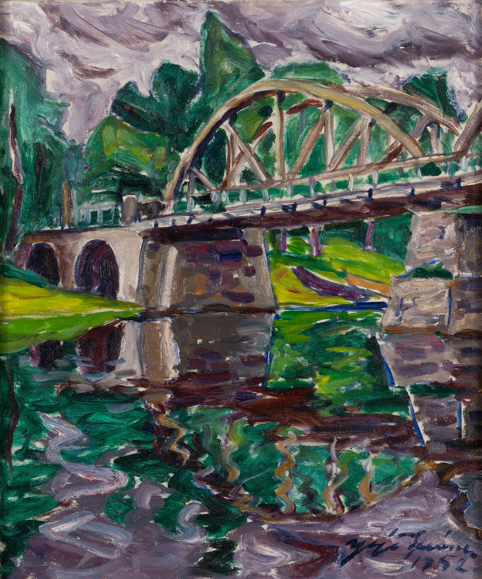 Yrjö Saarinen, The bridge.