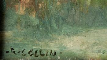 RAPHAËL COLLIN, olja på duk, sign.
