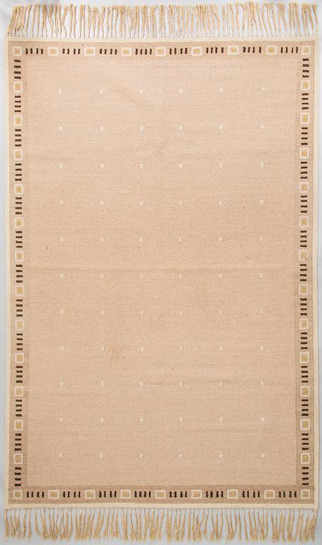 Hårgarnsmatta, 1930-tal. Ca 305 x 205 cm.