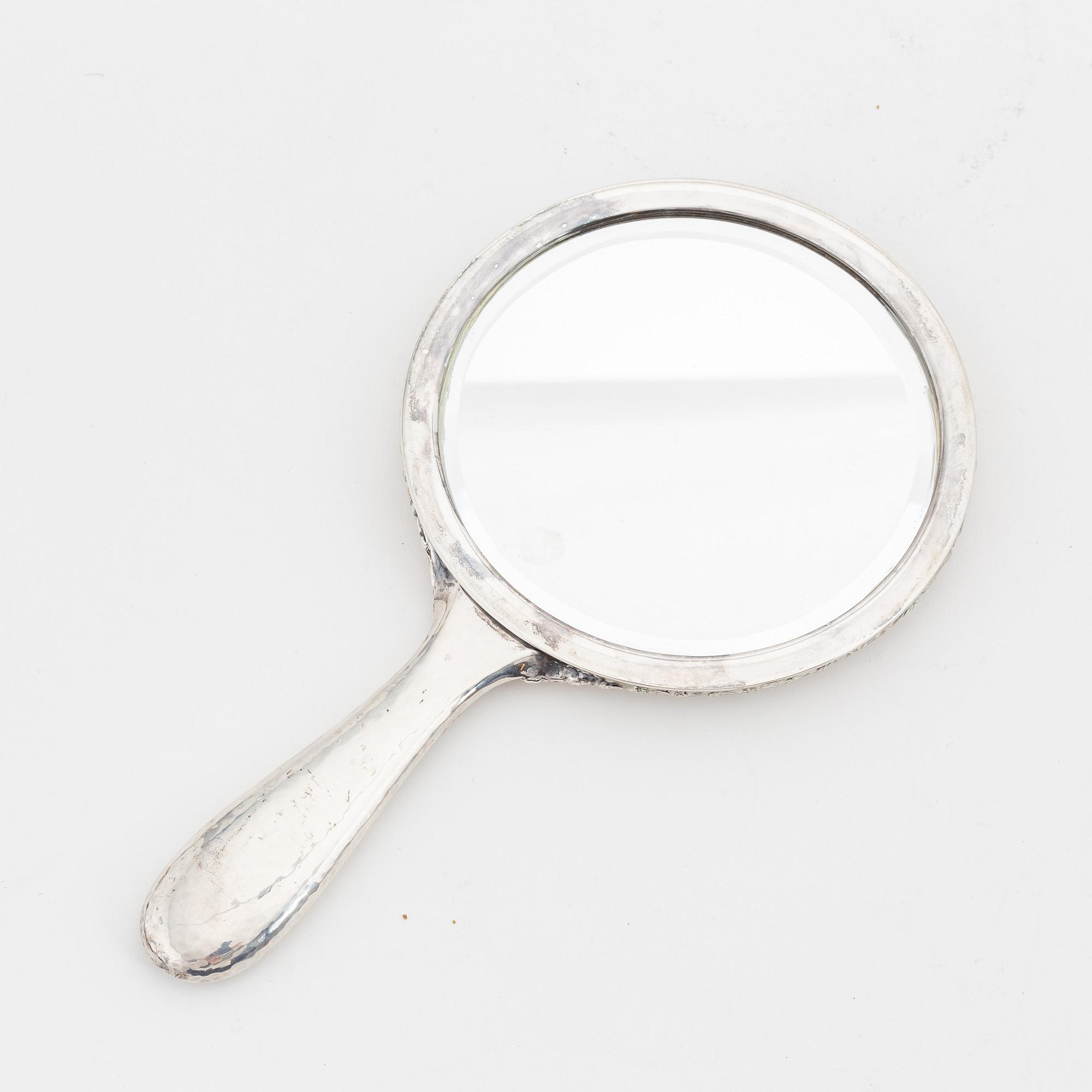 Karl Andersson, a silver hand mirror, Stockholm, Sweden 1924.