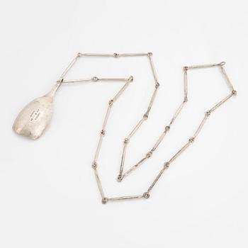 Bengt Liljedahl, a silver necklace and silver Stockholm 1959-60.