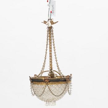 A ceiling light, early 20th Century.