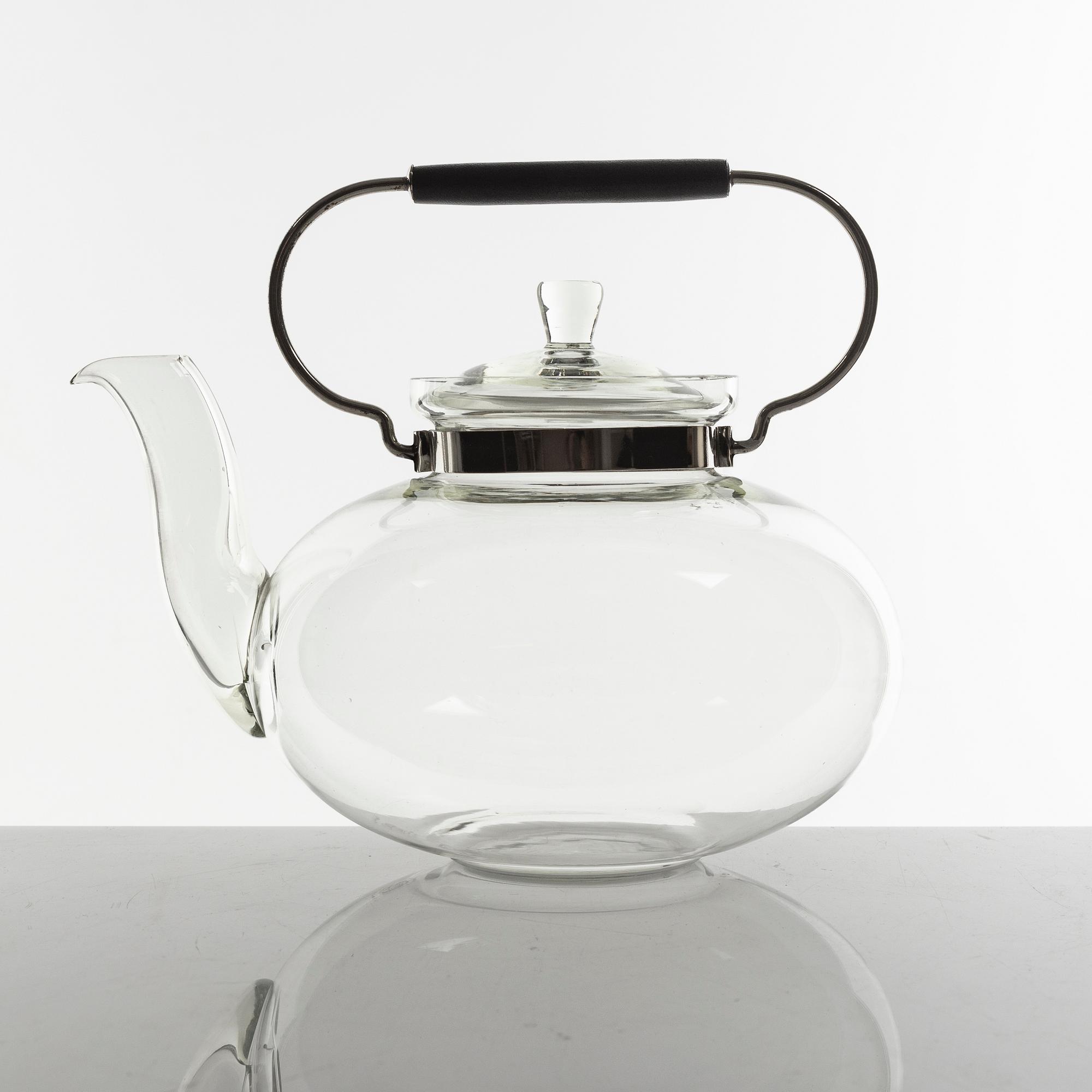 Ladislav Sutnar, teservis, glas, 13 delar, märkta Palex, made in Bohemia.