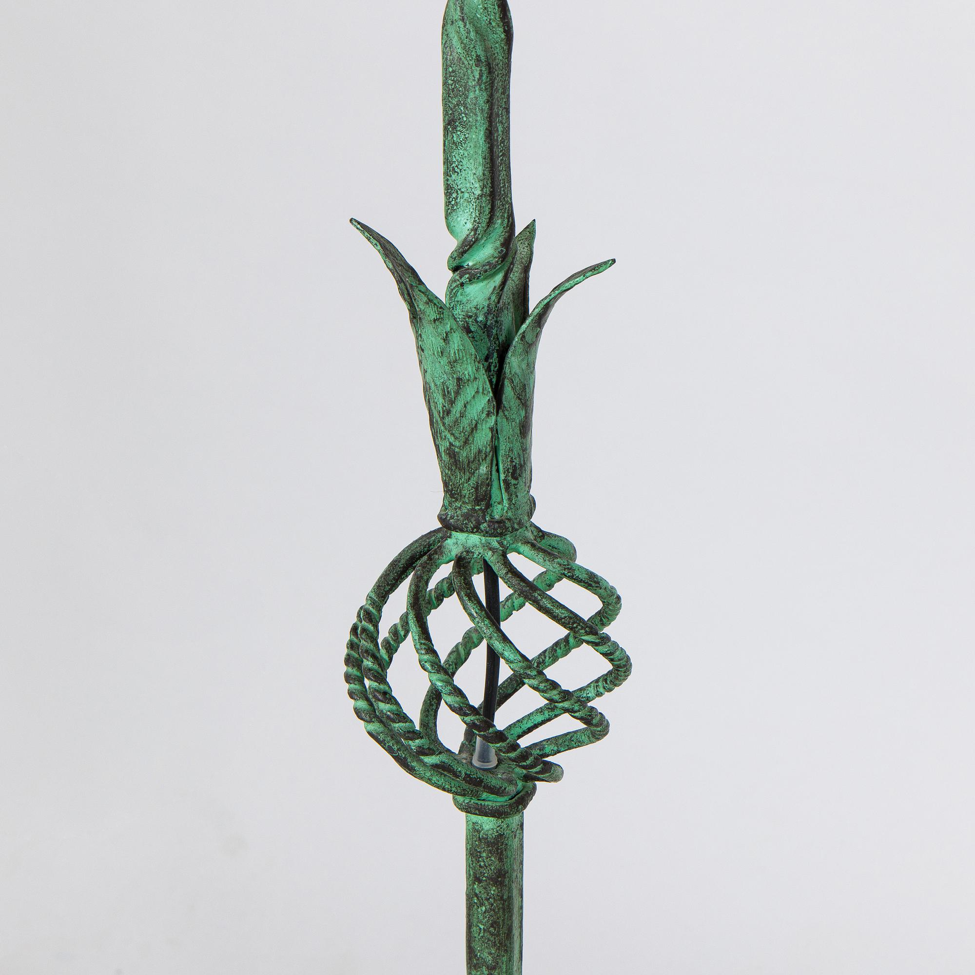 A 1930s model '811' floor lamp for Taidetakomo Hakkarainen, Finland.