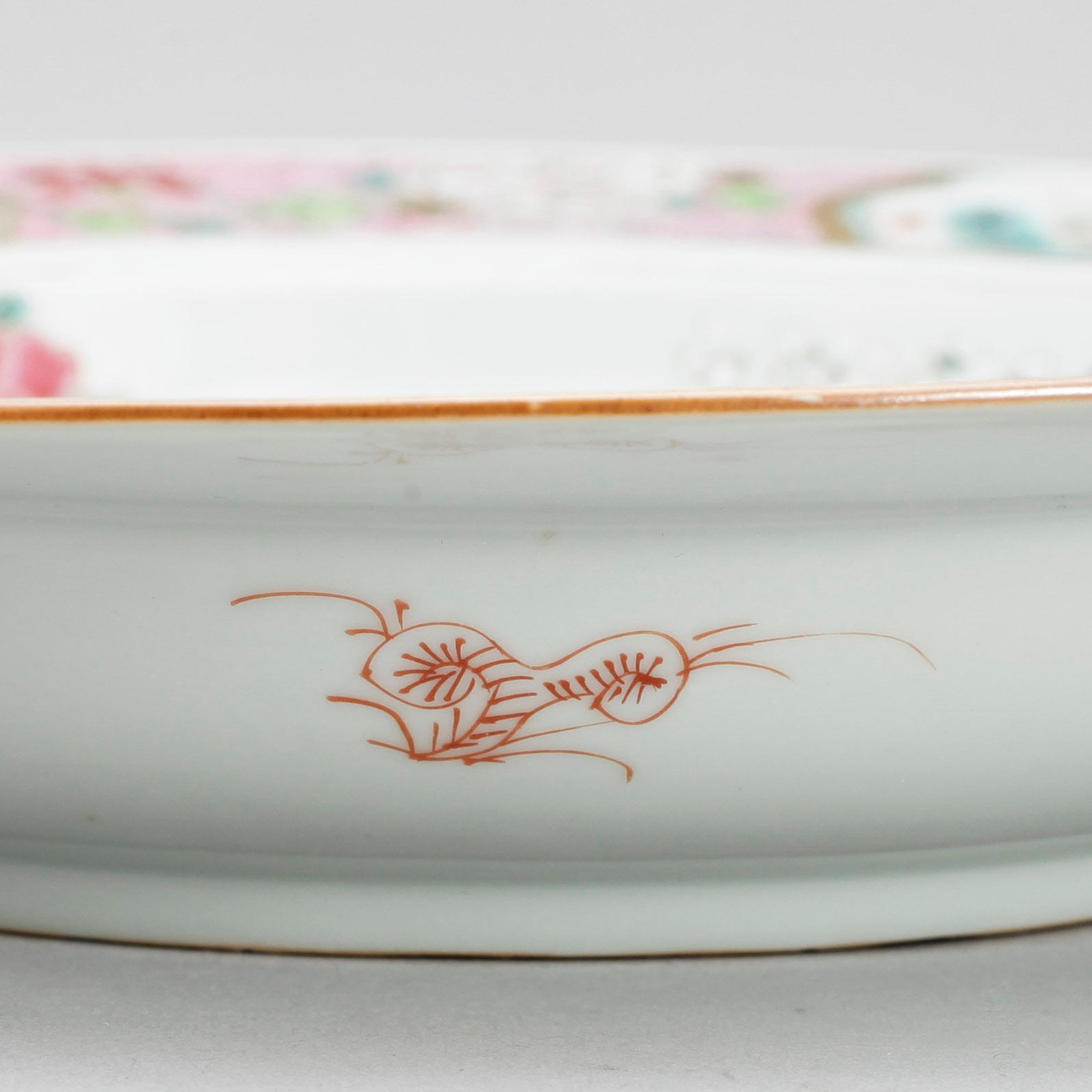 TALLRIK, kompaniporslin, Kina, Yongzheng (1723-35).