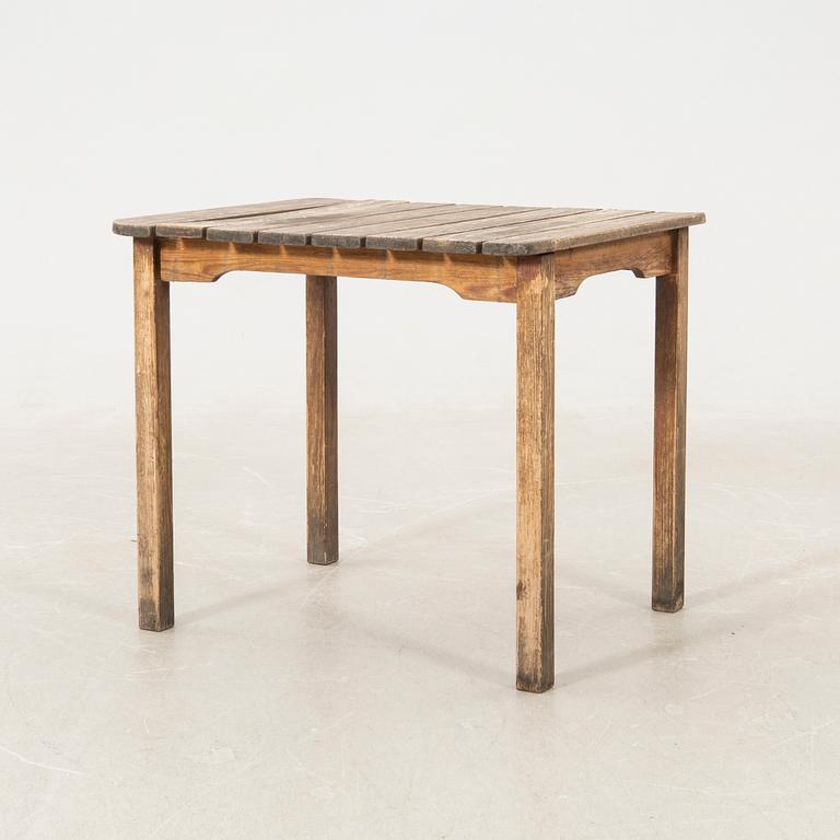 Carl Malmsten, trädgårdsmöbel 3 dlr "Bergshamra" Ingelsta-verken Södertälje 1900-talets senare del.