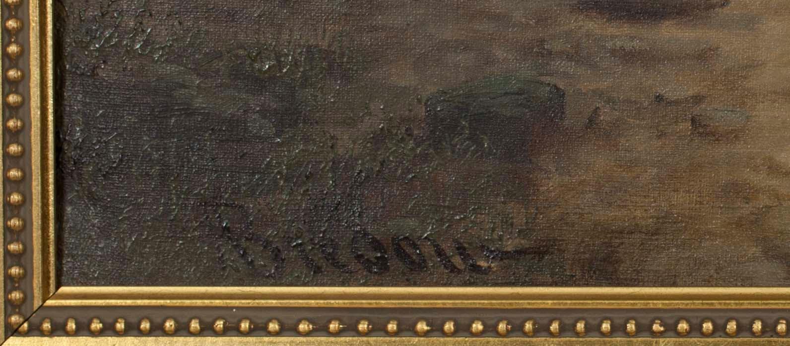 ALBERT BREDOW, Olja på duk, sign.