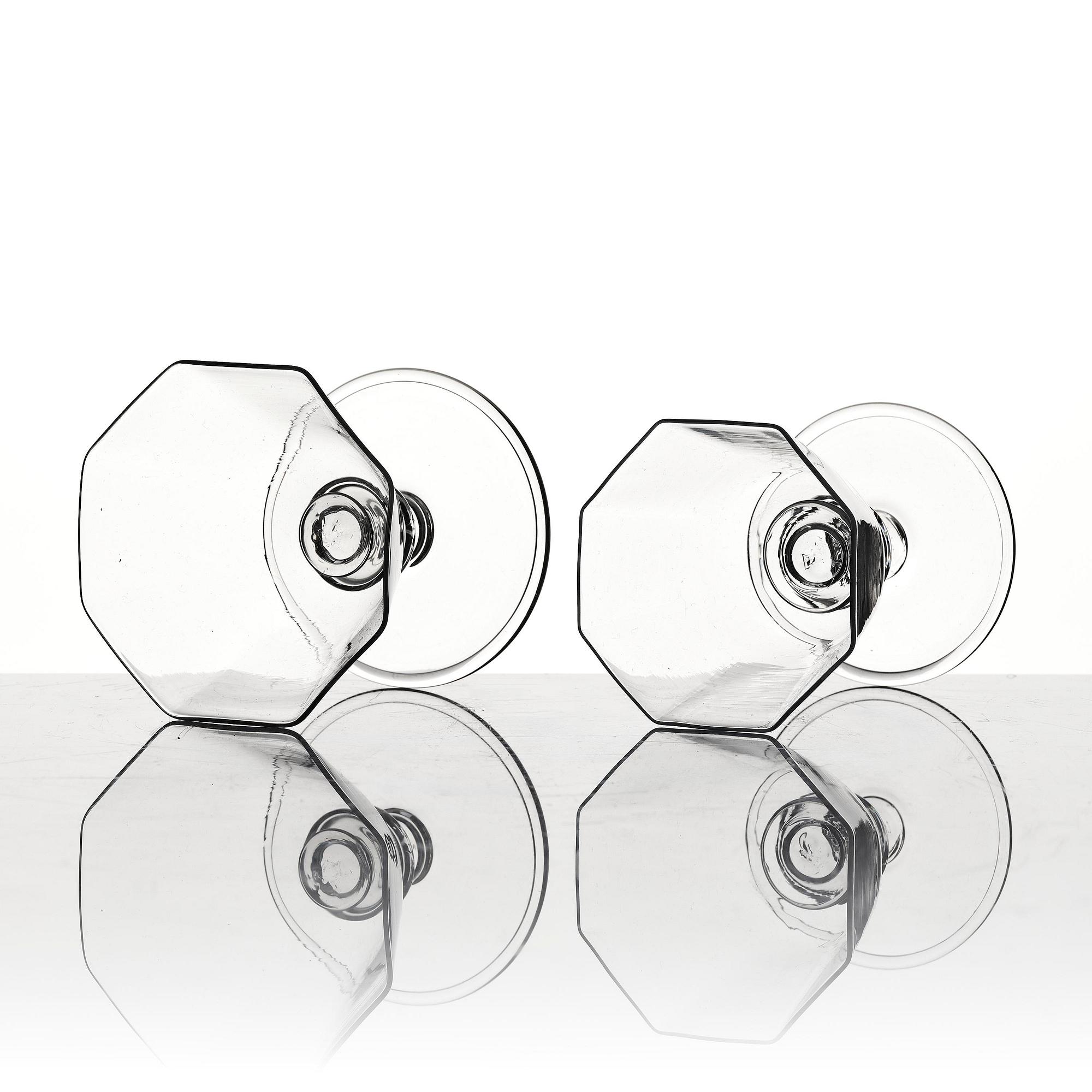 Josef Frank, a 60-piece glass service, Venini, Murano, for Firma Svenskt Tenn, post 1937.