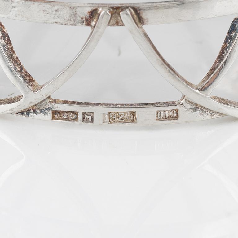 A Swedish Silver Bridal Crown, Guldsmedjan Steve Drottmar, Malmö 1989.