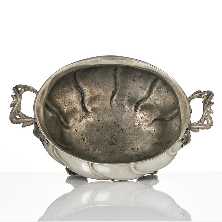 Terrin med lock, av Johan Gustaf Ryman, Stockholm 1767, Rokoko.
