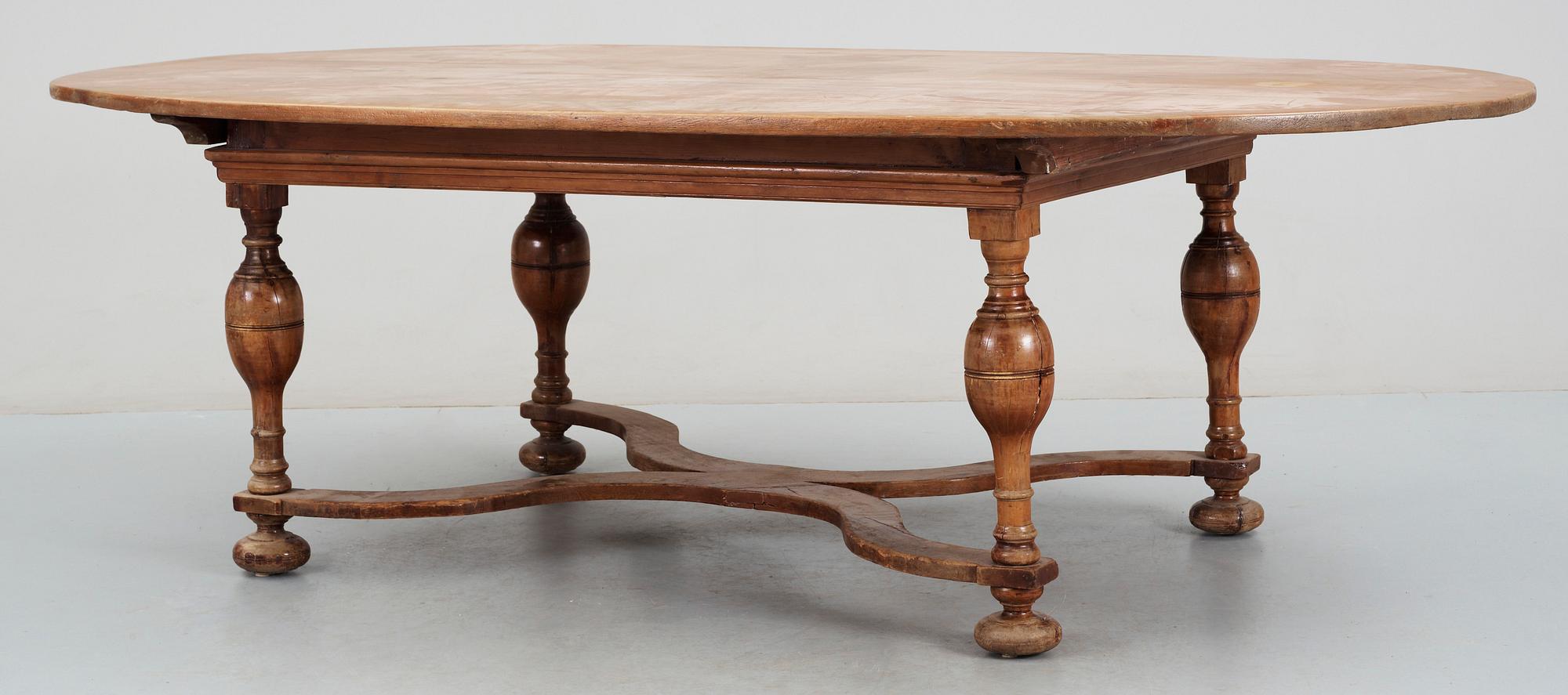 BORD, delvis barock, 1700-tal.