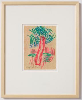 Inge Schiöler, Red Tree Trunk.