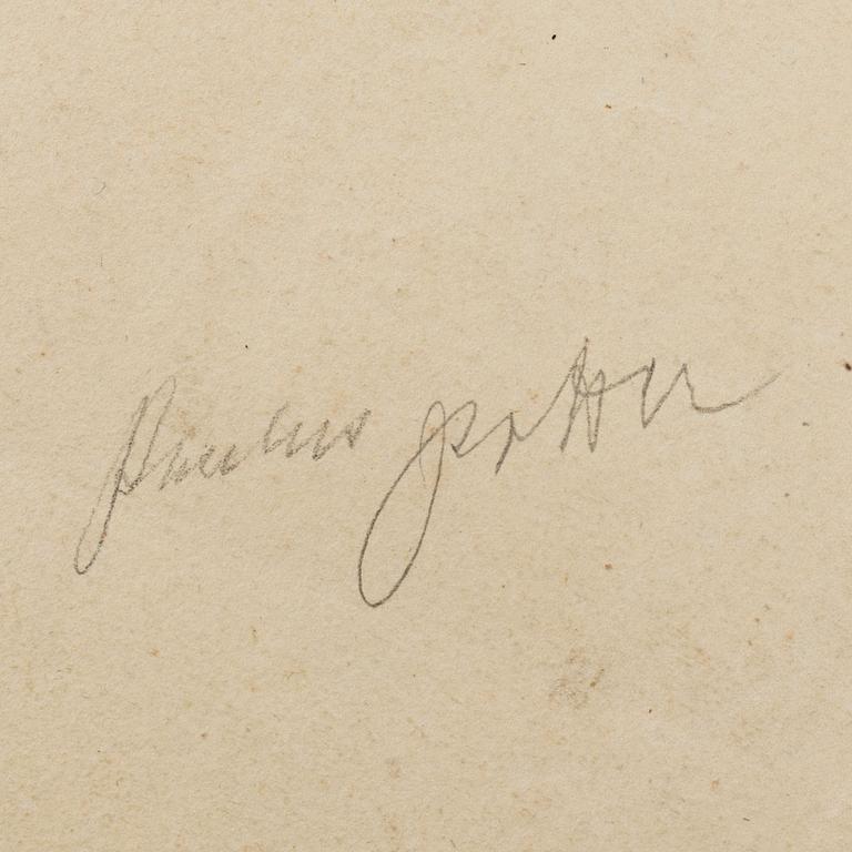 Philips Wouwerman, attributed to, red chalk.