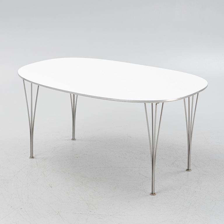 Bruno Mathsson & Piet Hein, matbord, "Superellips" , Fritz Hansen, Danmark, 1987.
