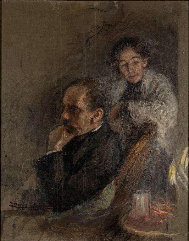 Hanna Hirsch-Pauli, portrait of Nanna and Arthur Bendixson.