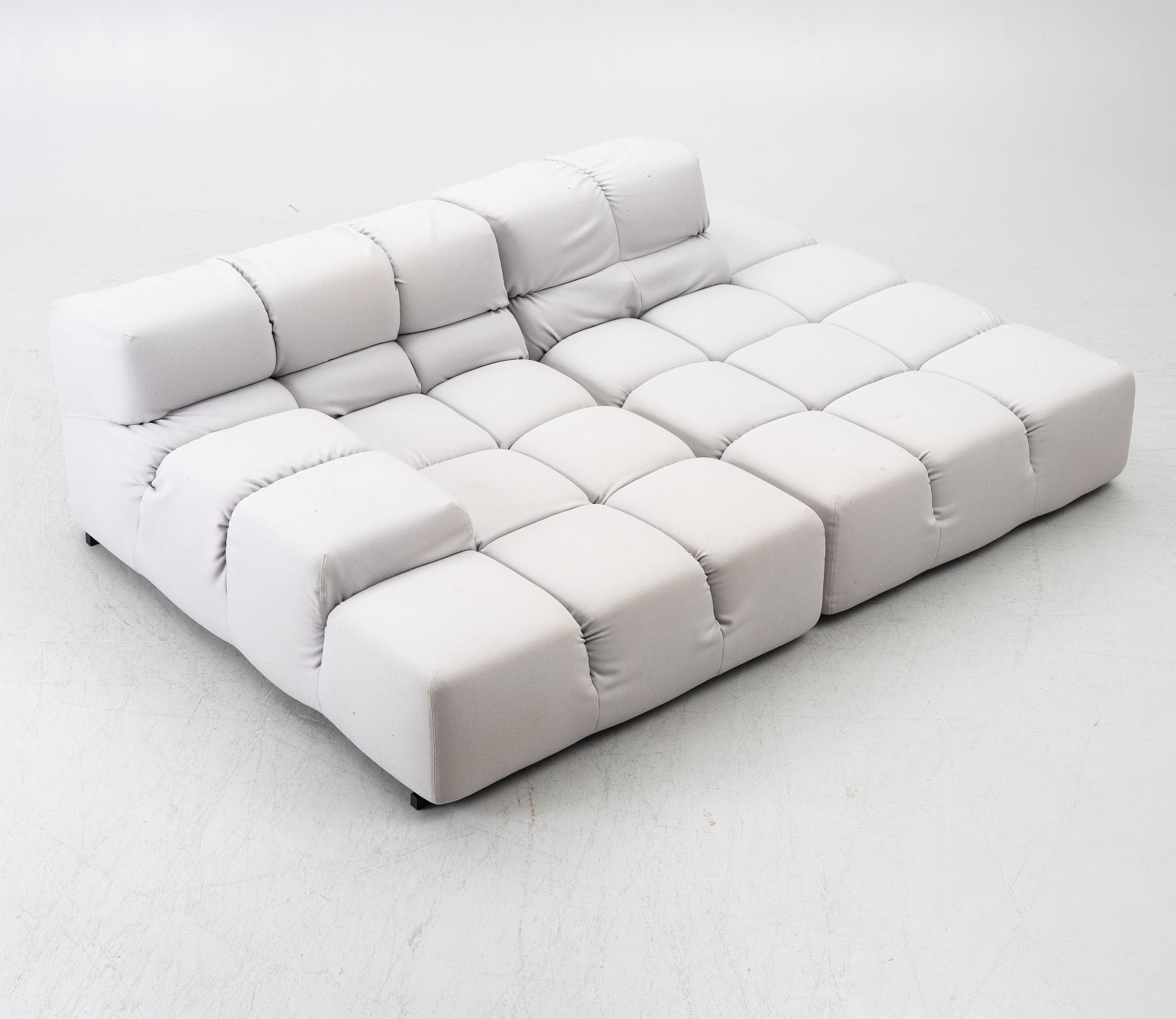 Patricia Urquiola, a 2-piece module sofa, 'Tufty time', B&B Italia Maxalto.