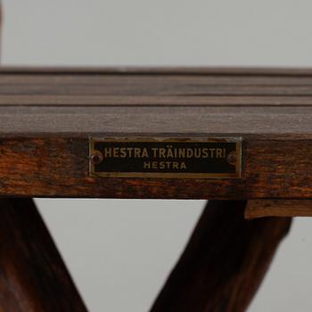 TRÄDGÅRDSMÖBLER, Hestra träindustri, 1900-talets första hälft.