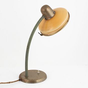 Otto Müller, a 'Sistrah-pendel' table lamp, Megaphos, first half of the 20th Century.