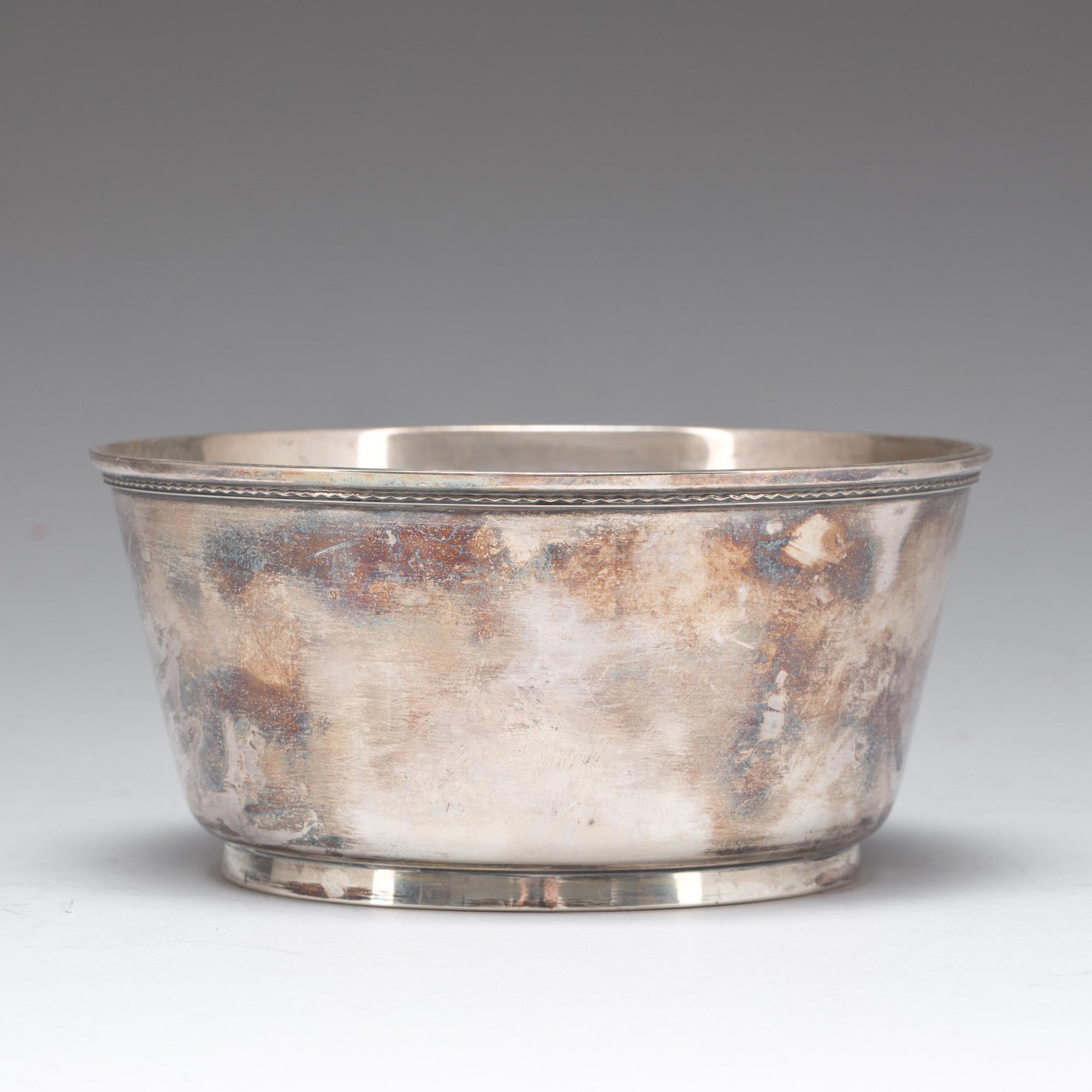 SKÅL, silver. Eric Råström. 1957. 420g.