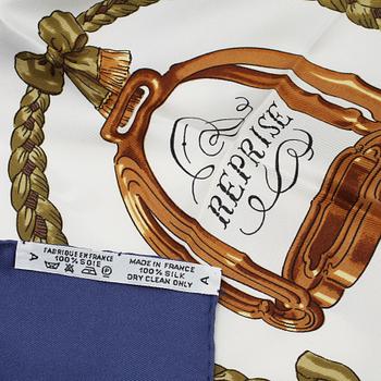 SCARF, siden, "Reprise", Philippe Ledoux, Hermès, Paris, 1900/2000-tal.