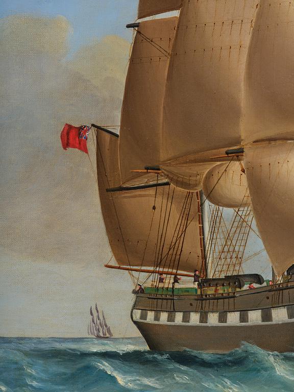 Charles Ogilvy, The Full-Rigged Ship "Amy" off Anglesey.