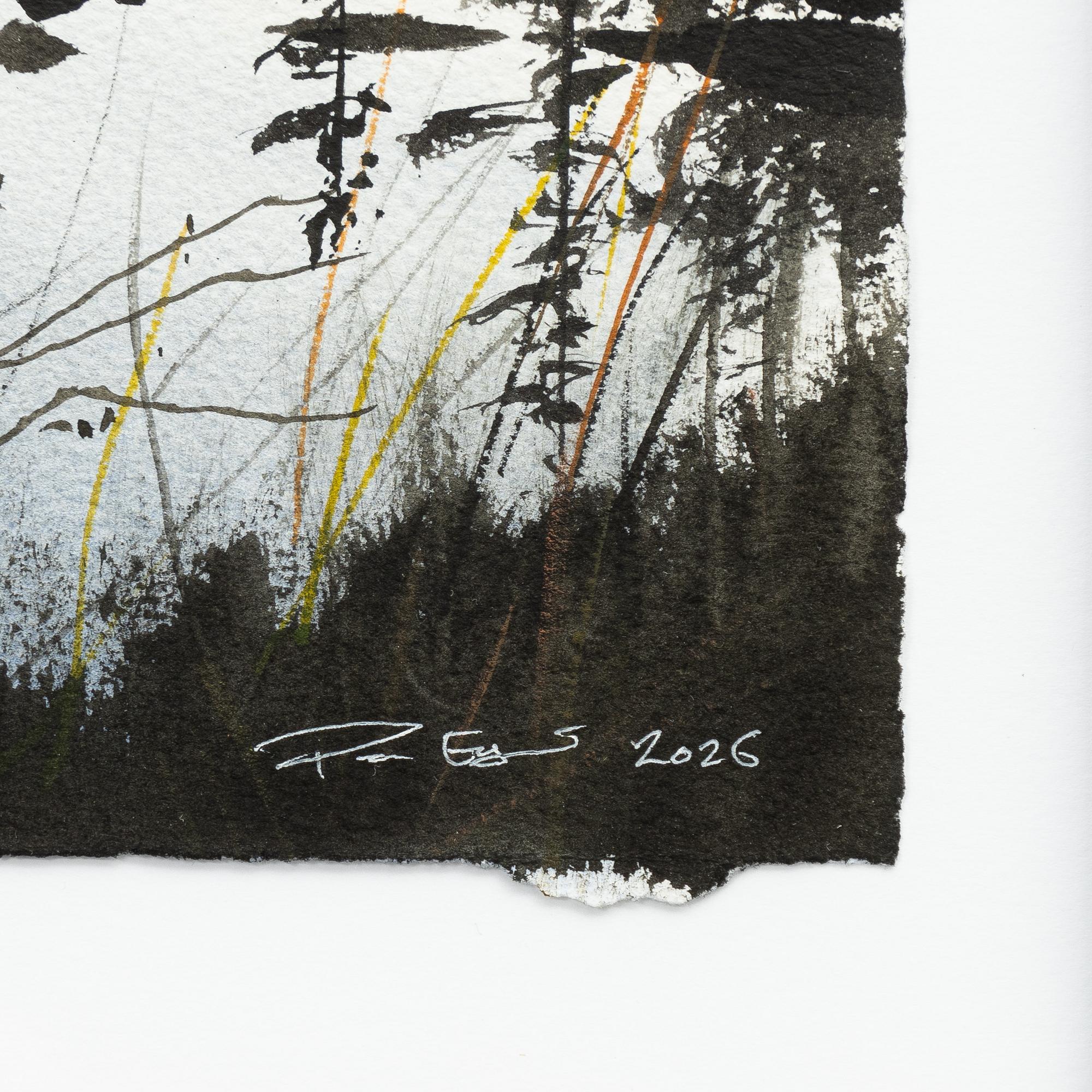 Peter Eugén, Sjö med vass och skog.