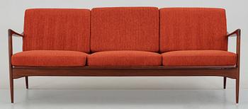 SOFFA, "Kandidaten", Ib Kofod Larsen för OPE möbler, 1960-tal.