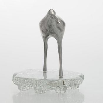 Tapio Wirkkala, veistos, "Suokurppa",  leimattu Kultakeskus Oy Design: Tapio Wirkkala.