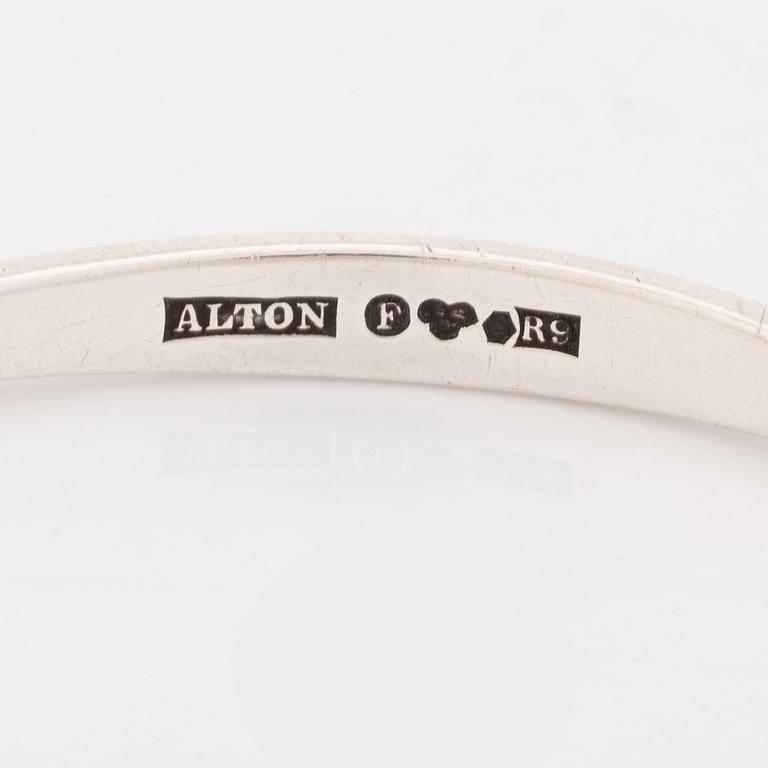 A silver bracelet, CE Palmberg for Alton.