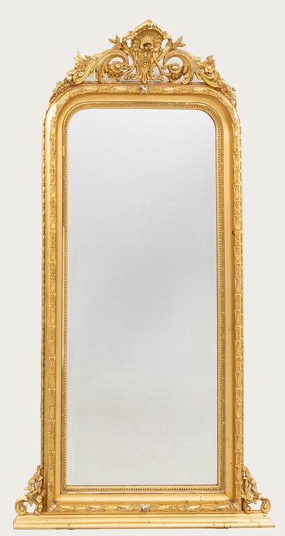 Mirror, late 19th century.