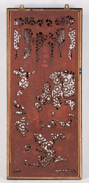 FRAGMENT, trä, Kina, 1900-talets början,