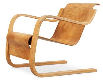 ALVAR AALTO, karmstol, modell 31, Huonekalu-ja Rakennustyötehdas Oy, Finland 1930-40-tal.